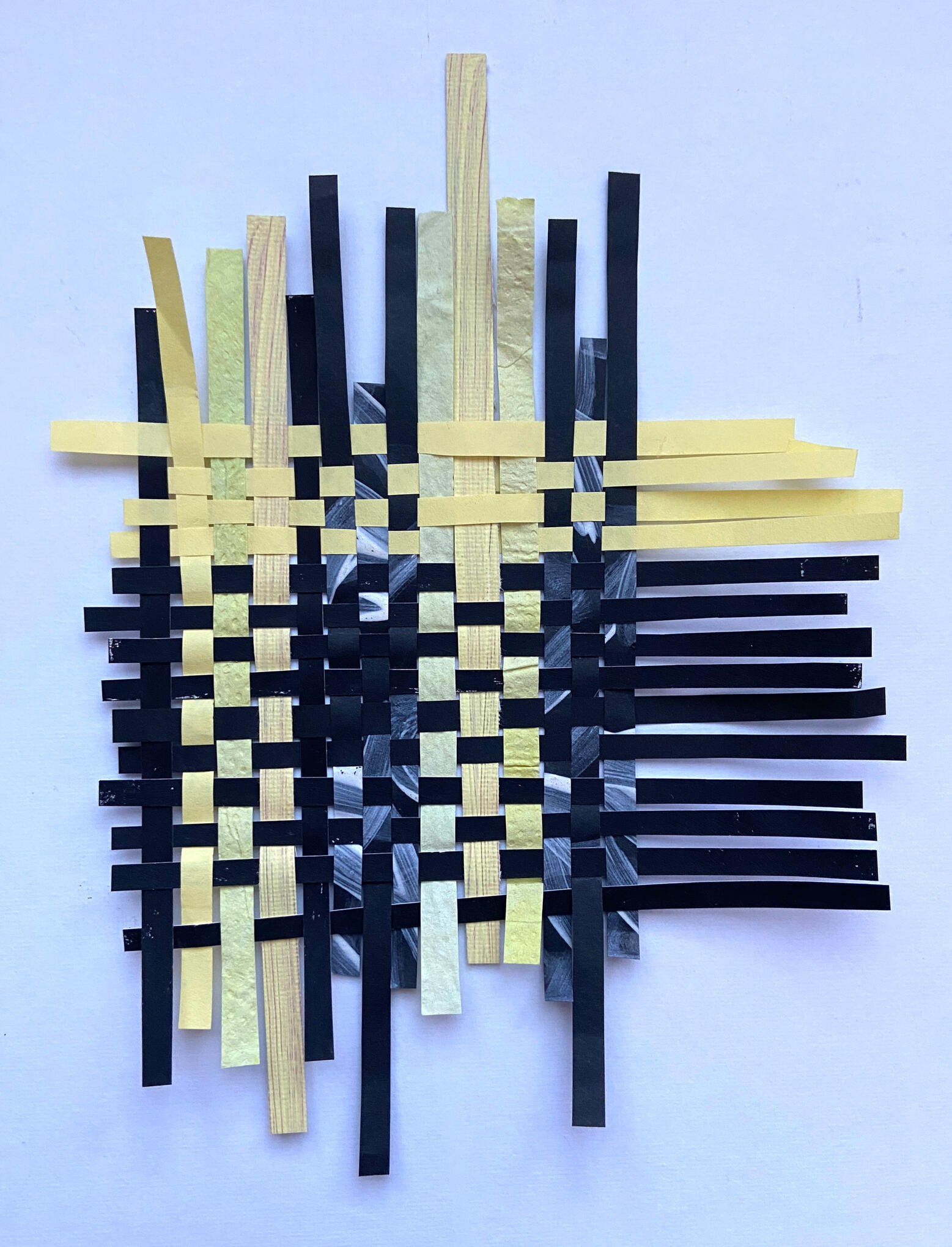 Paper weave (2025), 15cm x 21cm